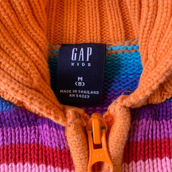 Gap Kids Colorful Sweater Size 8 - Picture 4 of 5